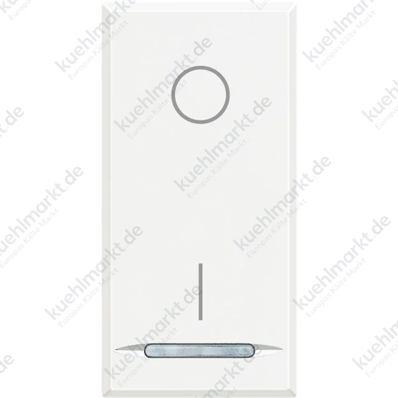 Bticino Axolute Bipolarer Schalter Weiß HD4002