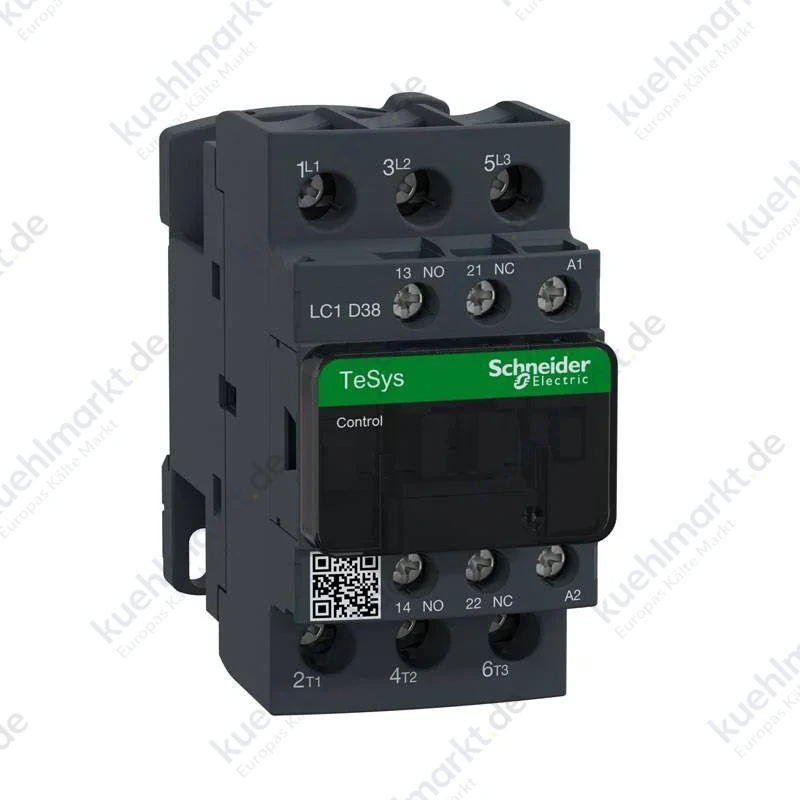 Schneider TeSys LC1D Schütz 3P 38A AC3 220V AC LC1D38M7