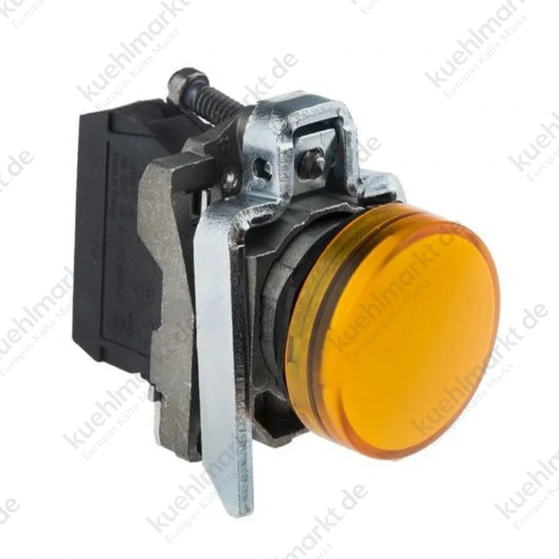 Telemecanique gelber LED-Drucktaster 24V XB4BVB5