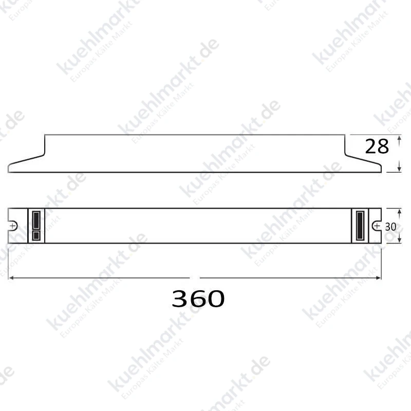 Ledvance Osram Netzteil QT-FIT8 2x58 110W 220/240V QTFIT82X5870