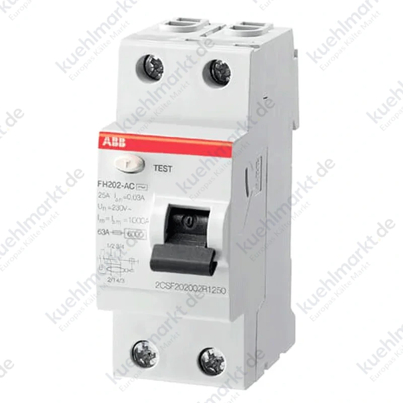 ABB Fehlerstrom-Schutzschalter 2P 30mA AC FH20225