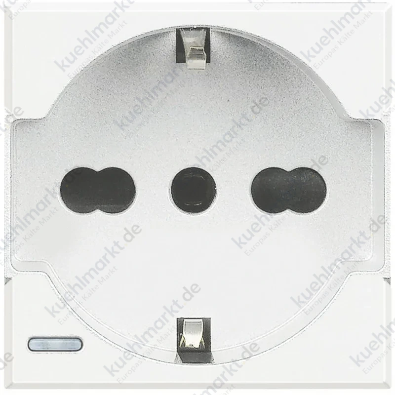 Bticino Axolute Schuko-Steckdose 10/16 Weiß HD4140A16