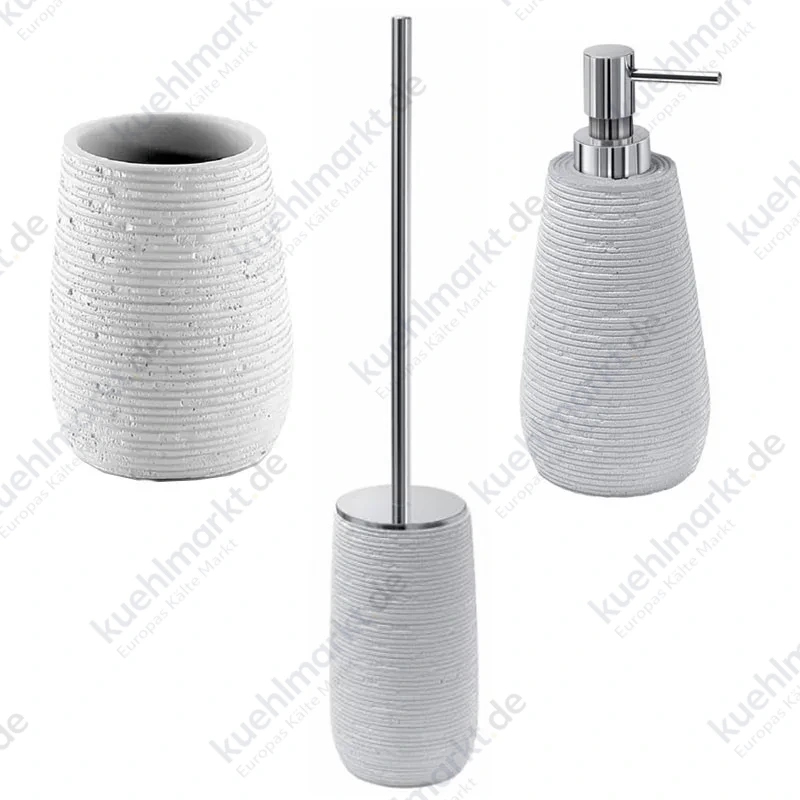Gedy Gemini Bad-Accessoire-Set weiß GM33-80-98