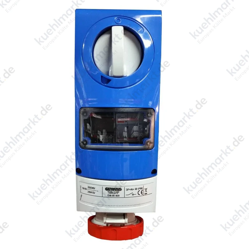 Gewiss Steckdose mit Verriegelung 3P+N+E 16A IP66 380V GW66809