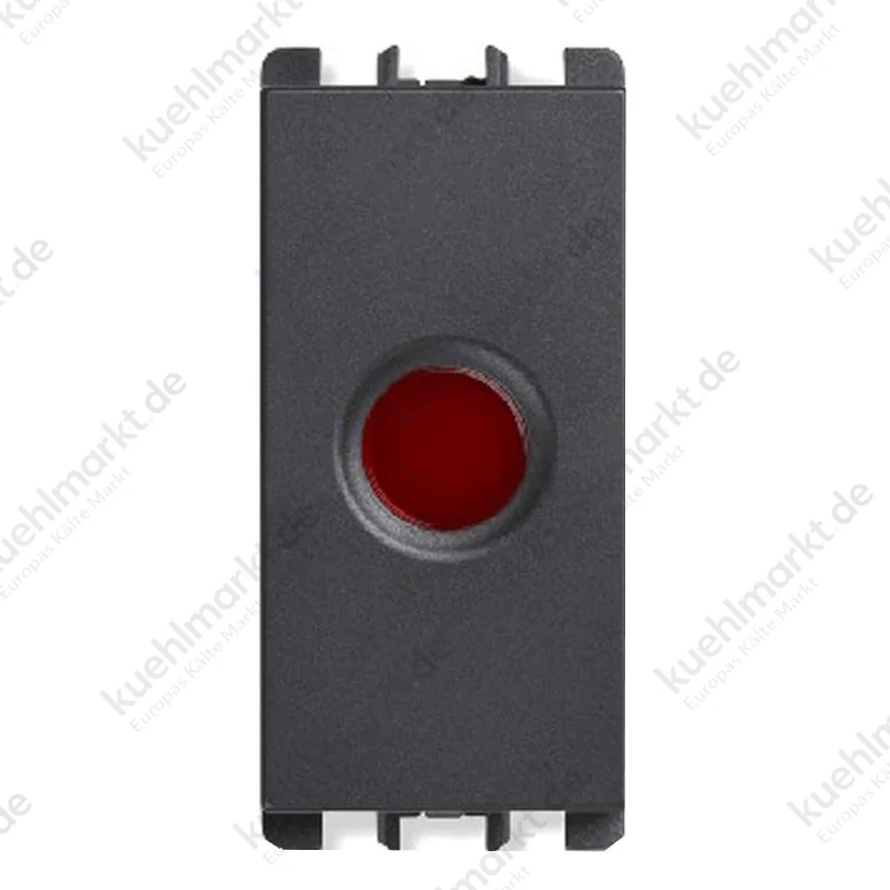 Roter Diffusor für led Urmet Simon Nea 1 Modul anthrazit 10282