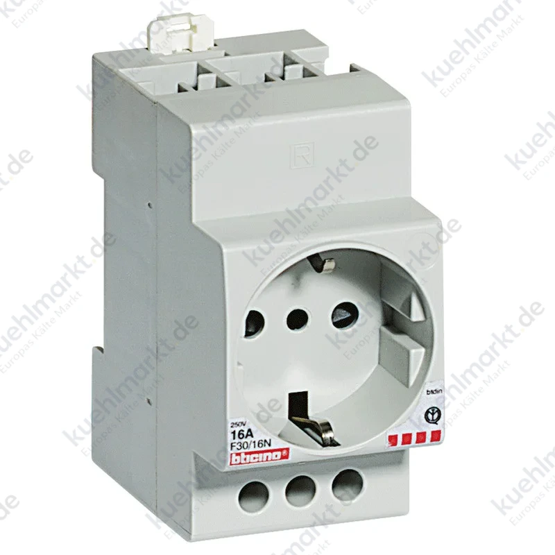 Bticino standard deutsche schuko modulare Steckdose 2 Module 2P+E F30/16N