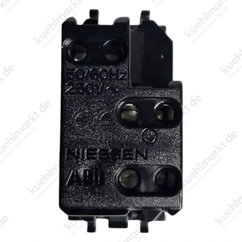 Abb Zenit zweipolige Steckdose N2133 BL 10/16A 1 Modul Weiß Z1103BL
