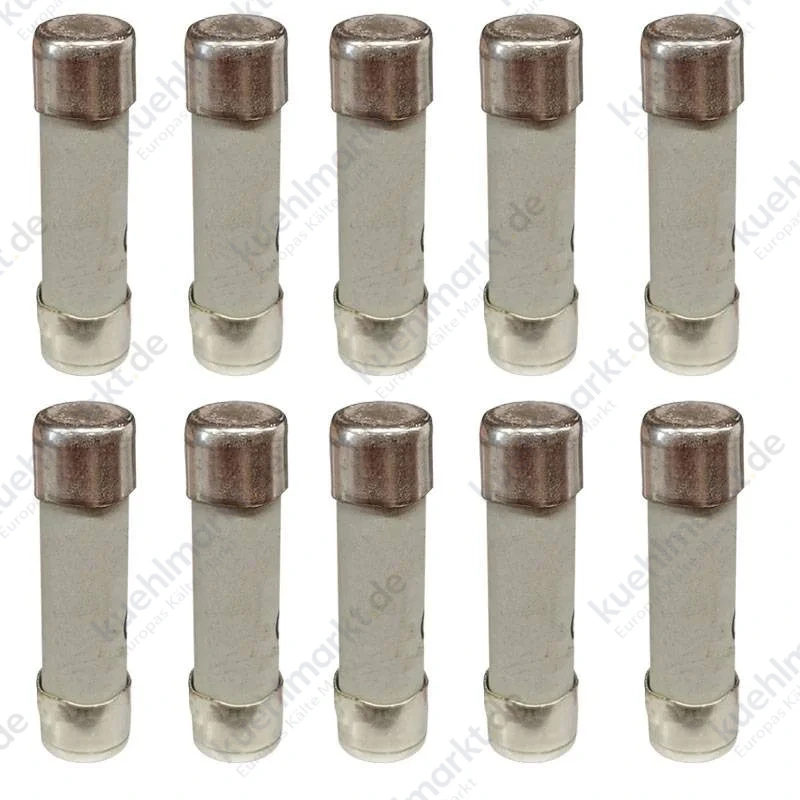 Wimex Sicherungen CH10 GG 4A 500V 10,3x38 mm 10 Stk. 5400104
