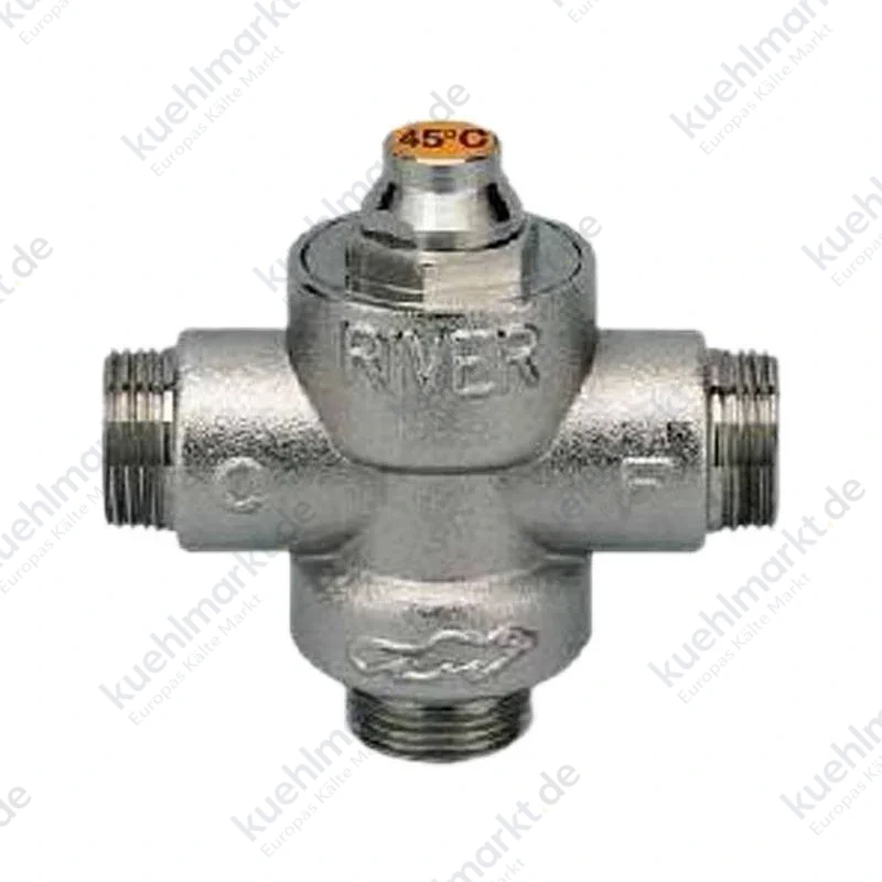 River Minieco Thermostatisches Umlenkventil 3/4 90x44 mm R00401