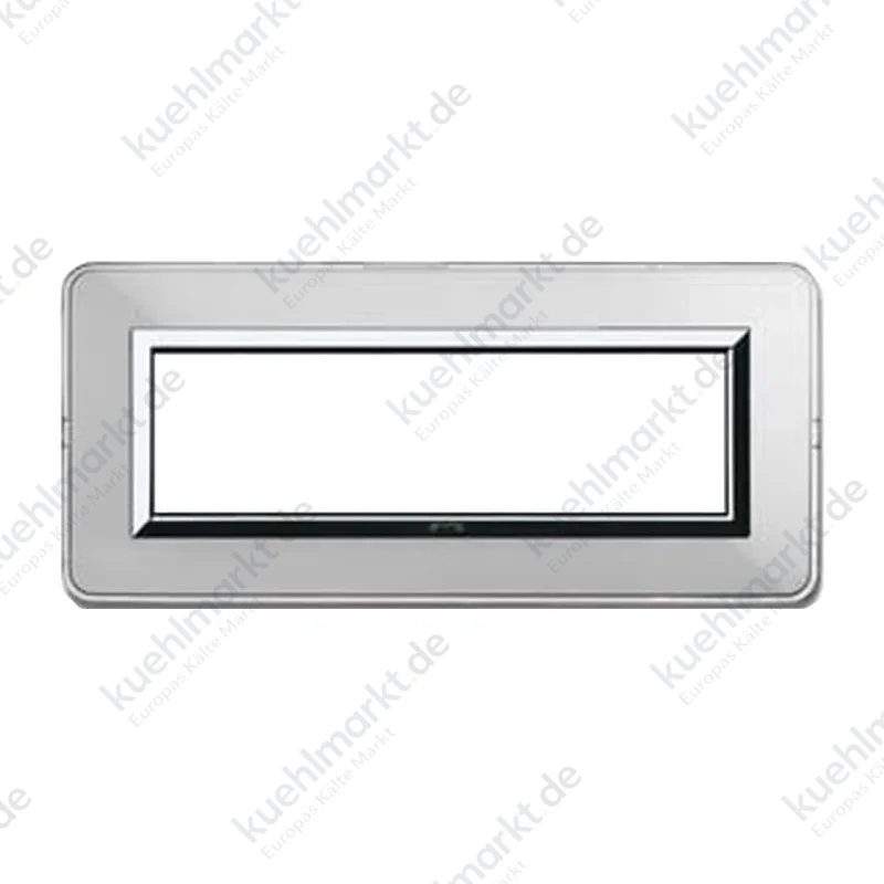 Abdeckrahmen Ave Personal System 44 technopolymer 7 module aluminium natur 44P07ALS