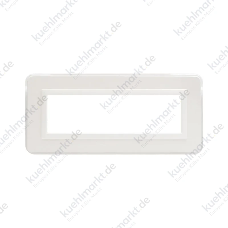 Abdeckrahmen Ave Personal System 44 technopolymer 7 module, weiß 44P07B