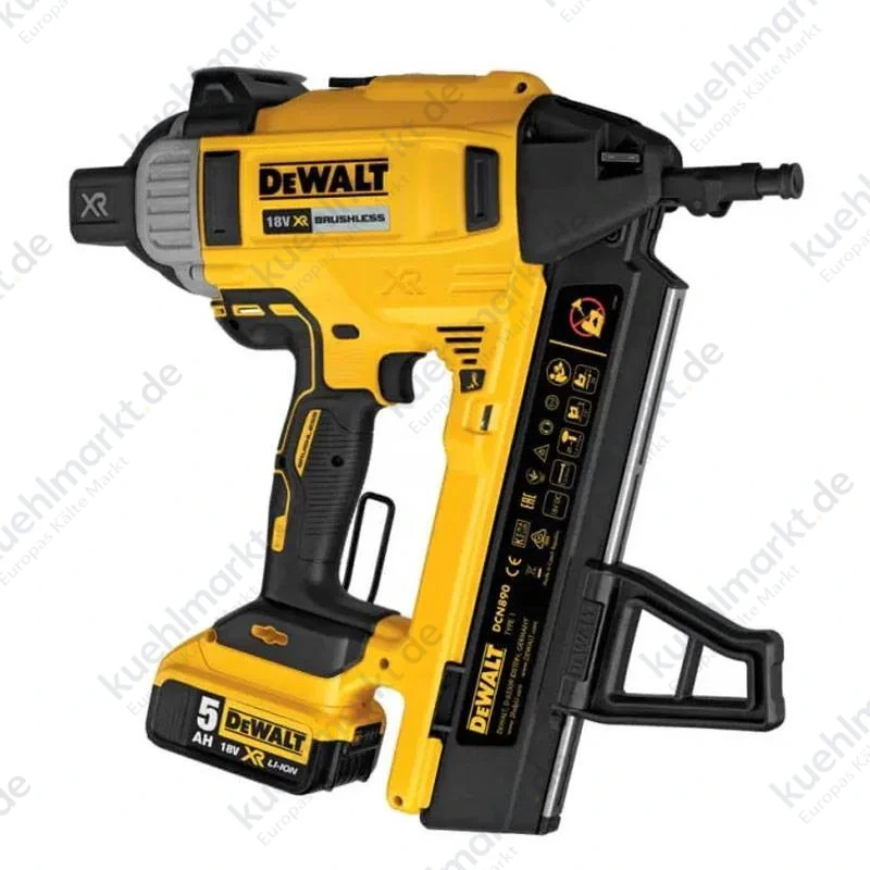 Dewalt XR 18V Betonnagler-Kit mit 2 Batterien DCN890P2-QW