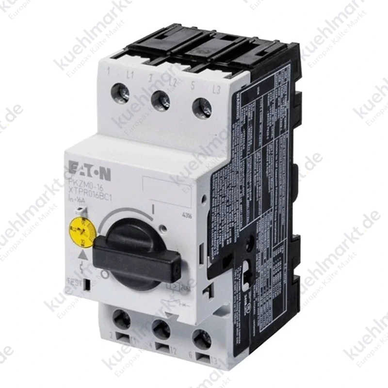 Motorschutzschalter Eaton PKZM0-16 10-16A 3 Module, 3-Polig 046938