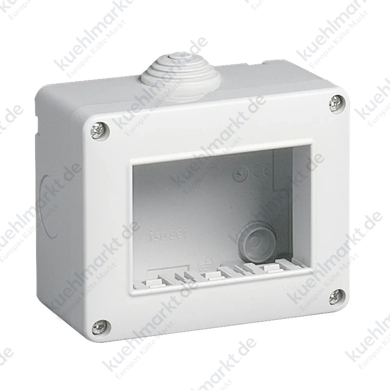 Aufputzdose Urmet Simon IP40 3 Module grau 12403