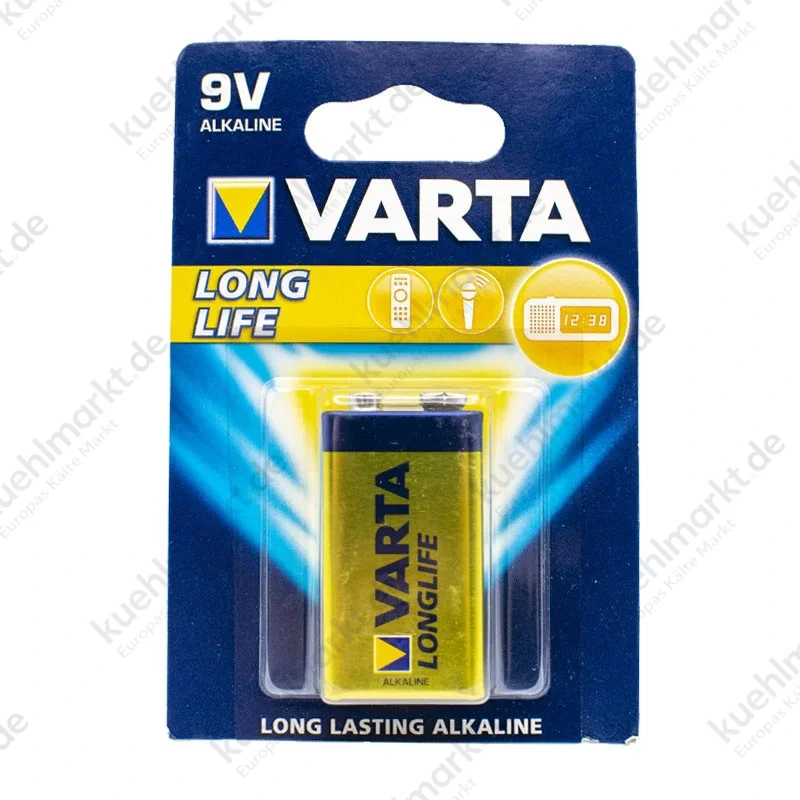 Varta 9V alkalische Transistor-Batterie 6LP3146 04122