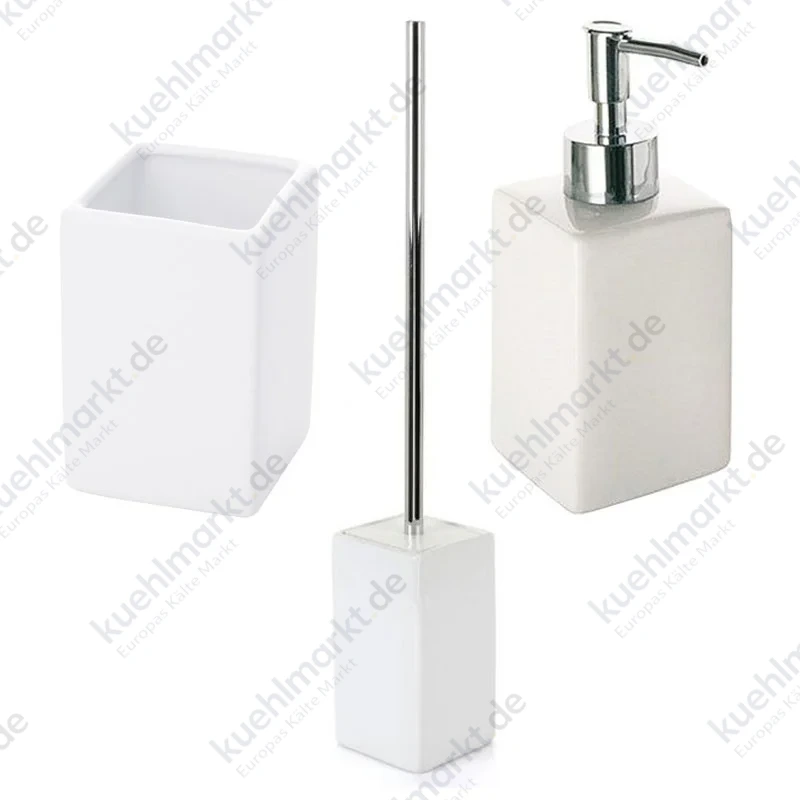 Gedy Verbena Bad-Accessoire-Set weiß VE33-81-98