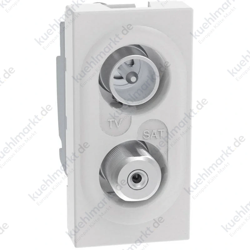 Bticino MatixGO TV-SAT Steckdose 1 Modul weiß JW4214D