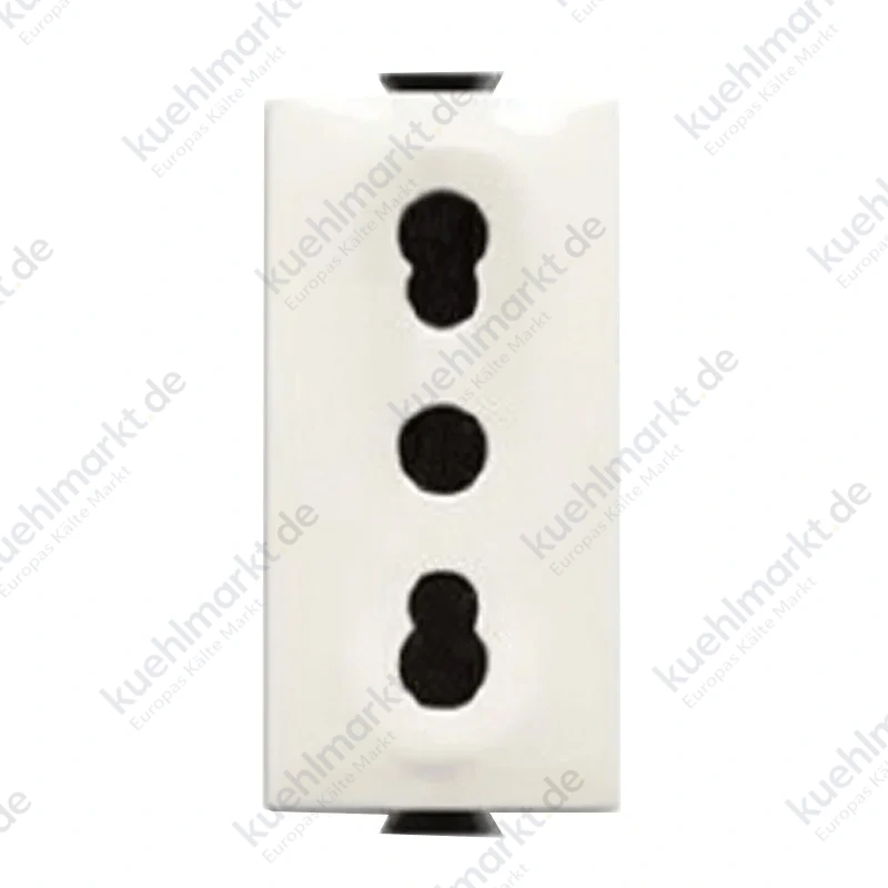 Abbara Chiara zweiseitige Steckdose 10/16A 2CSK1103CH