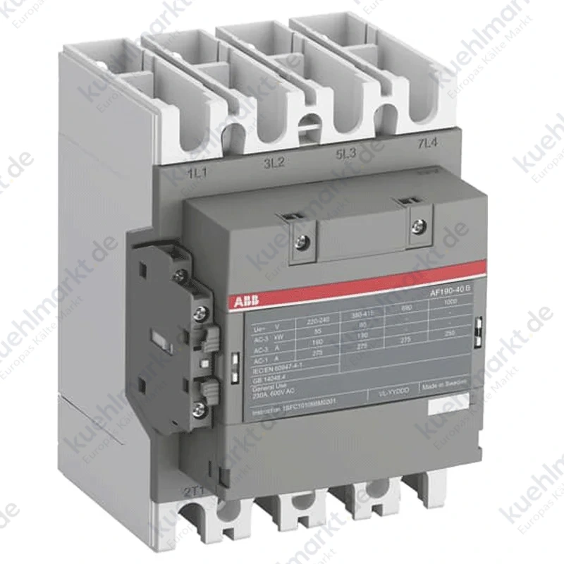 ABB 4-poliges Schütz 275A 100-250V a.c./d.c. AF190401113