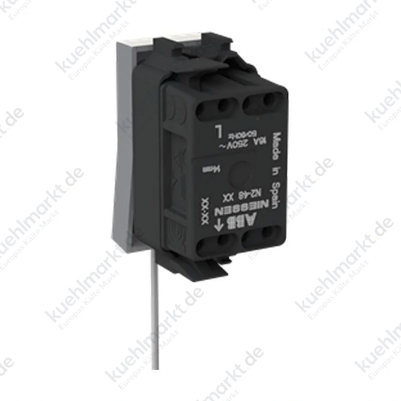 Abb Zenit Zugtaster N2148 PL 1 Modul Silber Z1033PL