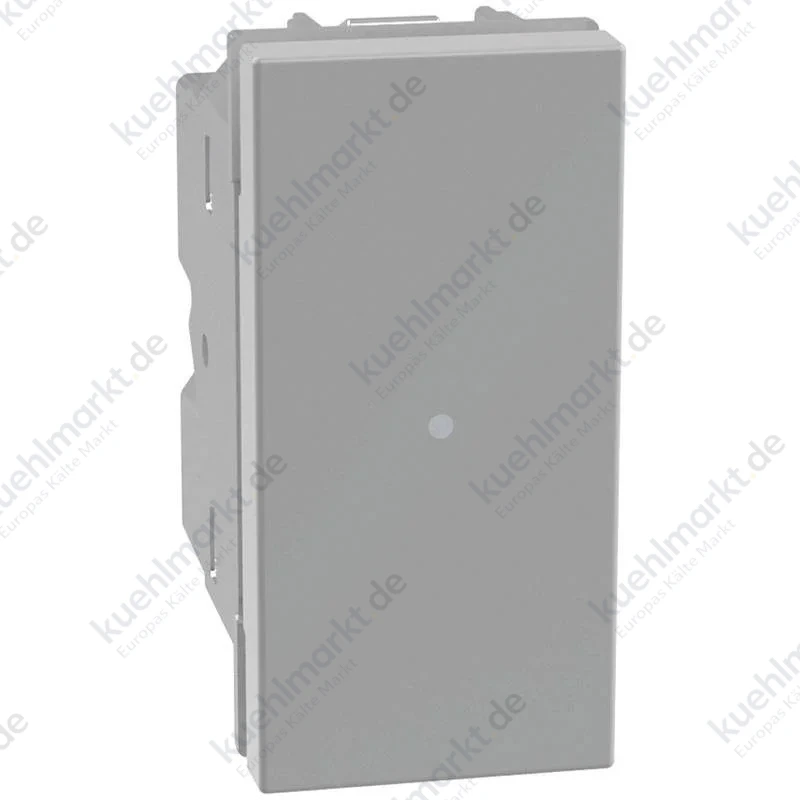 Bticino MatixGO Druckknopf 1P NO 10AX 1 Modul grau JG4055
