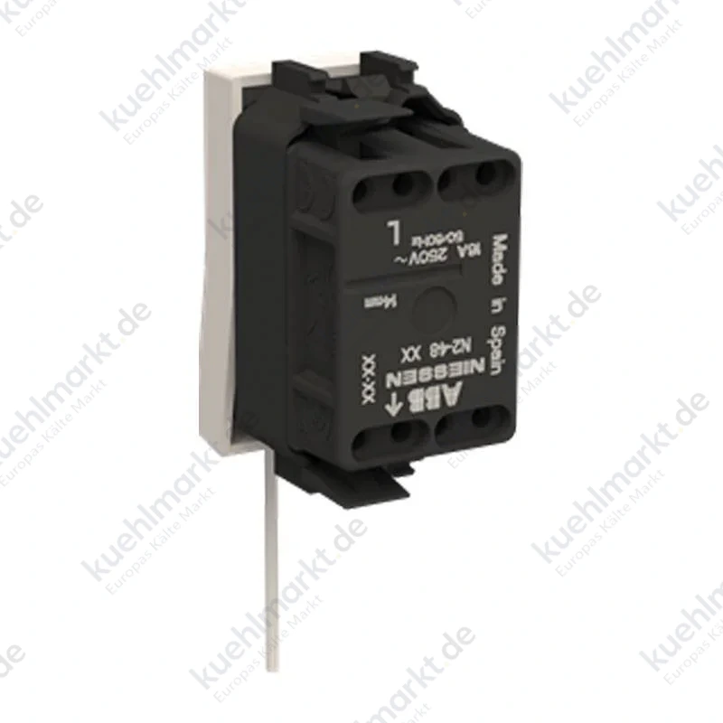 Abb Zenit Zugtaster N2148 BB 1 Modul Weiß Z1033BB