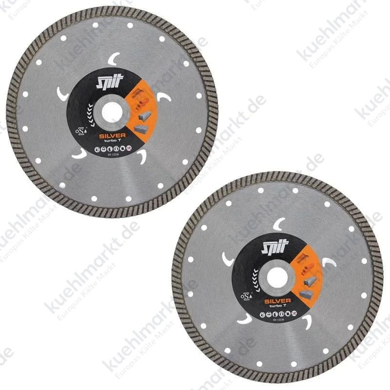 Trennschleifscheiben ITW Spit Elematic Turbo Silber 140 2 Stück 610034