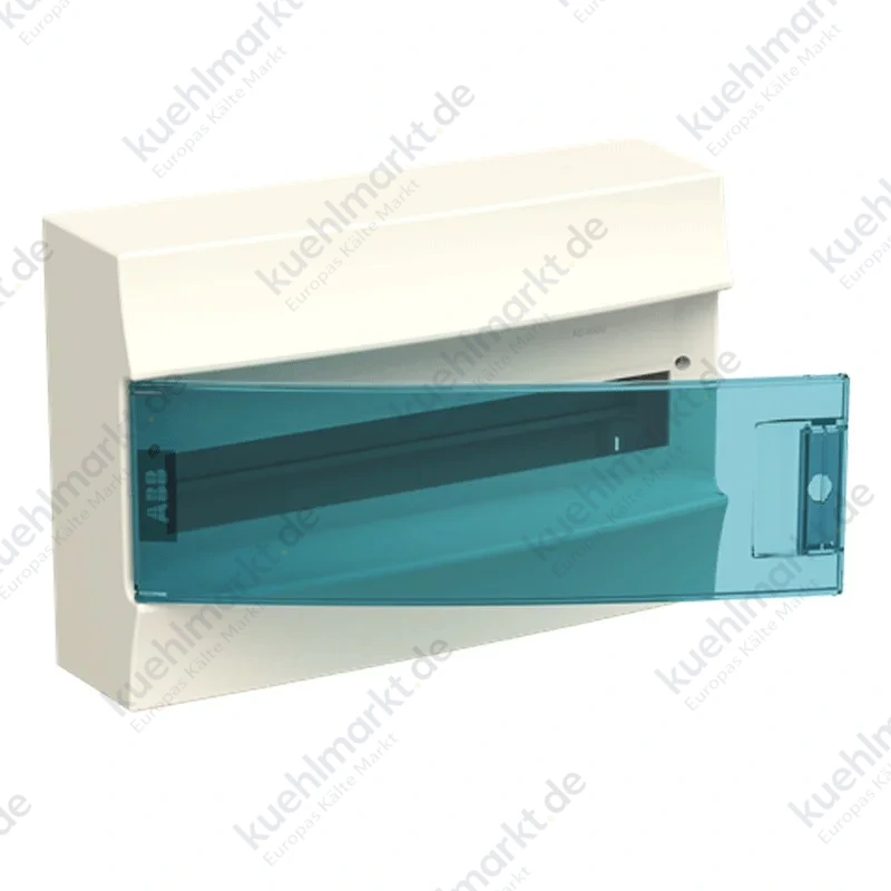 ABB Wandverteiler 18 Module IP41 Tür blau petrol weiß 41P18X12