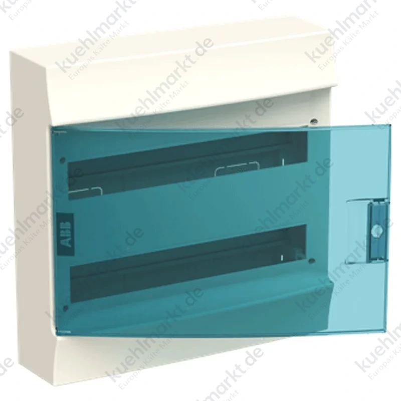 ABB Wandverteiler 36 Module IP41 Tür blau petrolweiß 2 Reihen 41P18X22