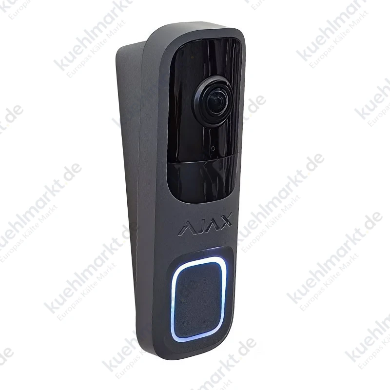Ajax Doorbell Türklingel Video-Türstation mit IA PIR schwarz 66391