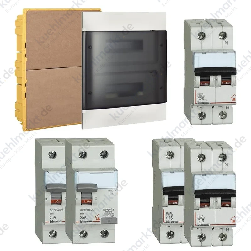 KIT Bticino Unterputzverteiler für Wohnungsinstallationen