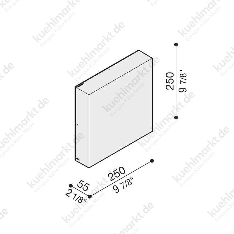 Lombardo Wandleuchte ART 250 20W LED 2200 Lumen 4000K LL116100N