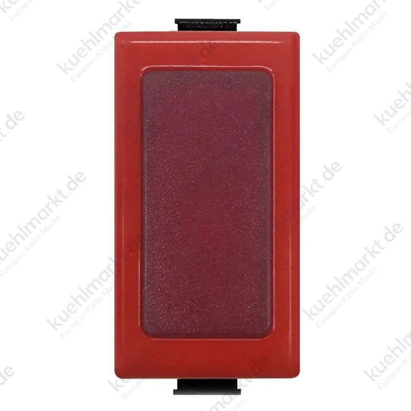 Bticino Matix antibakterielles Lampenfassungsmodul mit rotem Diffusor 1M AM5060RAB