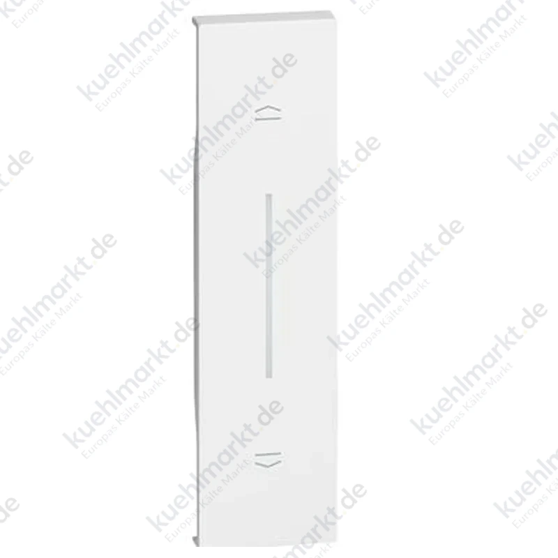 Bticino Living Now Abdeckung für verriegelte Rollladentasten Weiß KW05