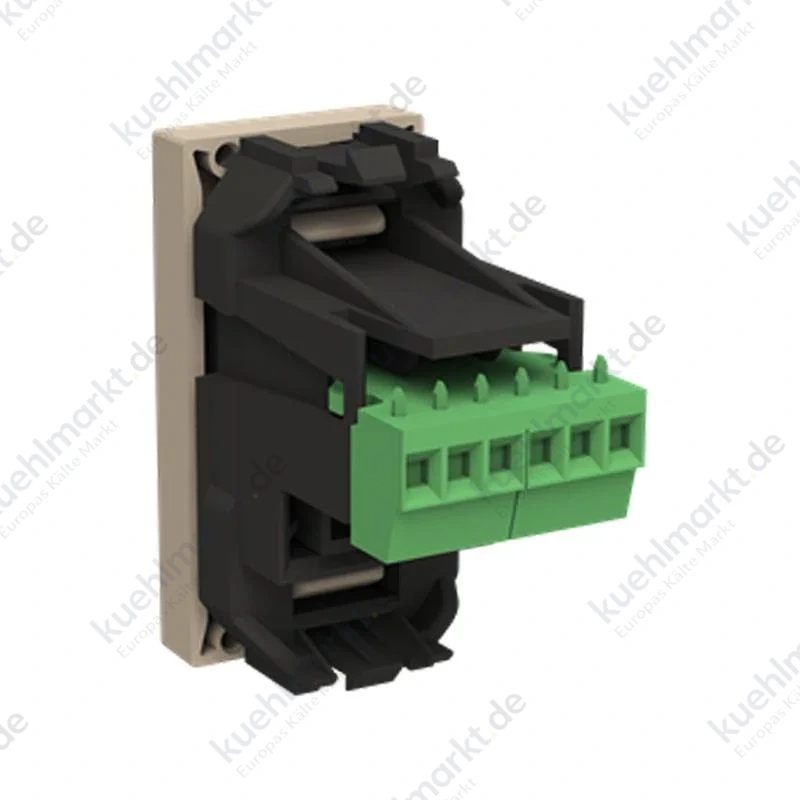 Abb Zenit RJ12 Telefonbuchse N2117.6 CV mit Abdeckung Champagne Z1120CV