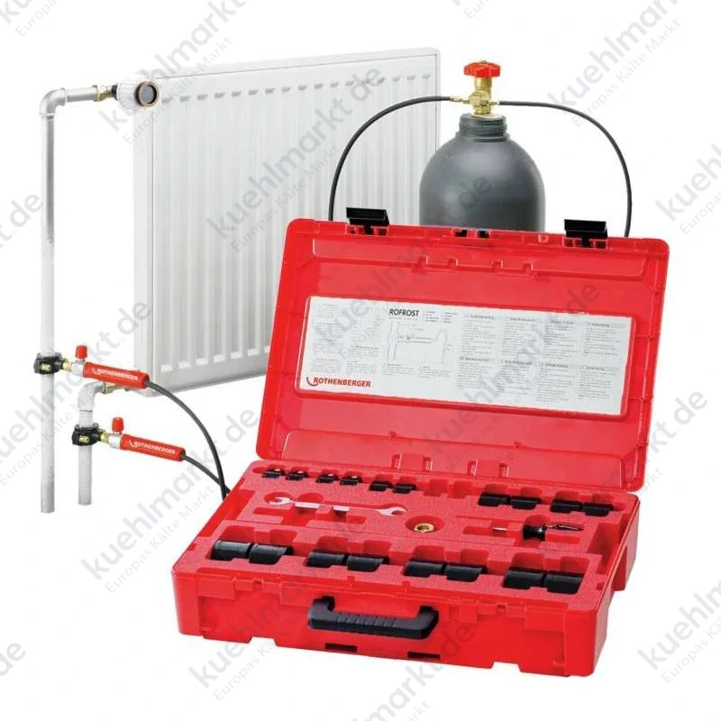 Rothenberger Trockeneis für Rohre ROFROST CO2 Set 1/8 65030