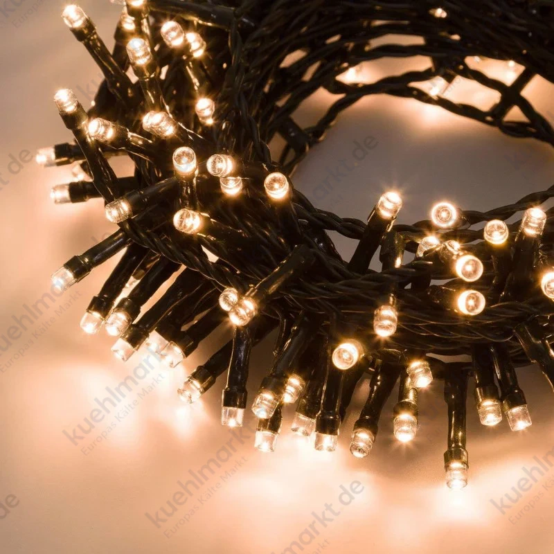 Wimex 180 LED-Lichterkette warmweiß grünes Kabel 4501992X
