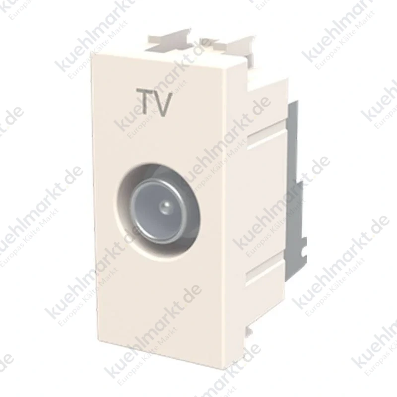 Abb Zenit TV-Steckdose N2150.7 BL Typ M Weiß Z1131BL