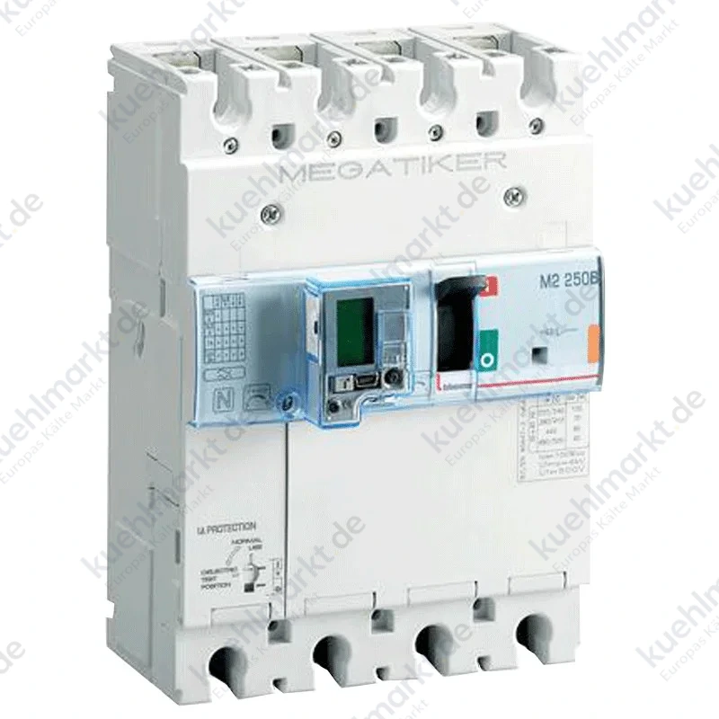 Thermisch-magnetischer Differenzialschutzschalter 250A T724B250D mit Bticino-Gehäuse
