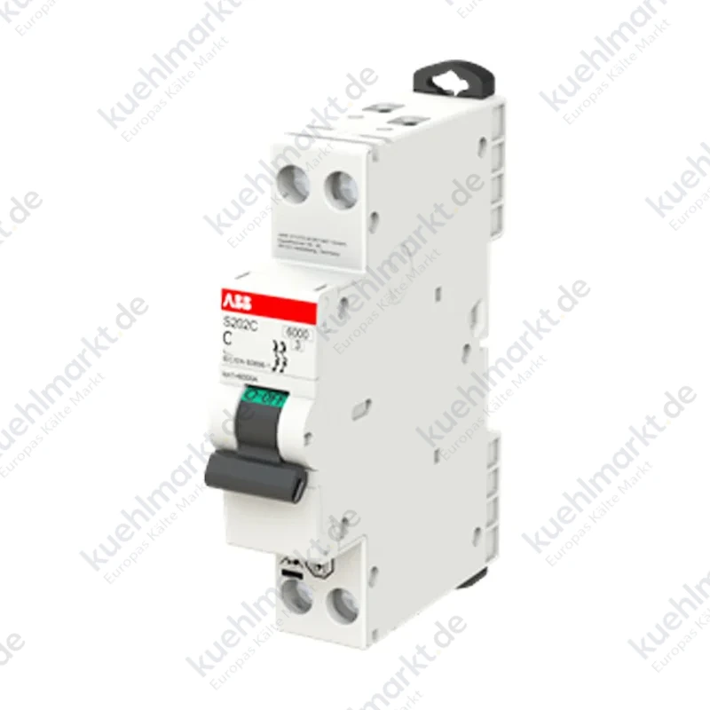 ABB kompakter LS-Schalter S200C 16A 2P 6KA C 1 Mod 2CDS252280R0164