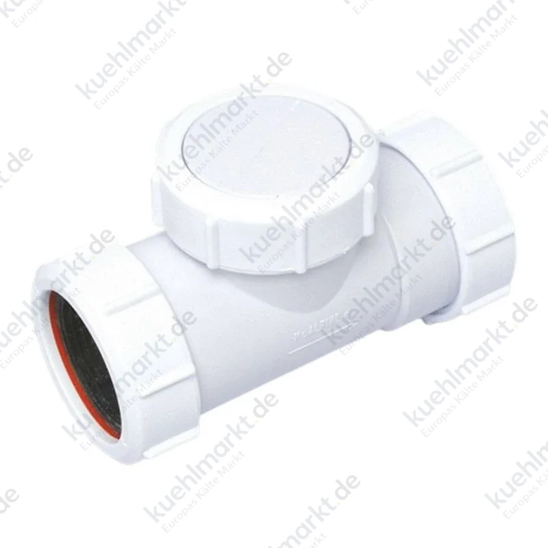 GTL Rückschlagventil für Rohre mit Inspektion D 40 mm weiß 439700PB40