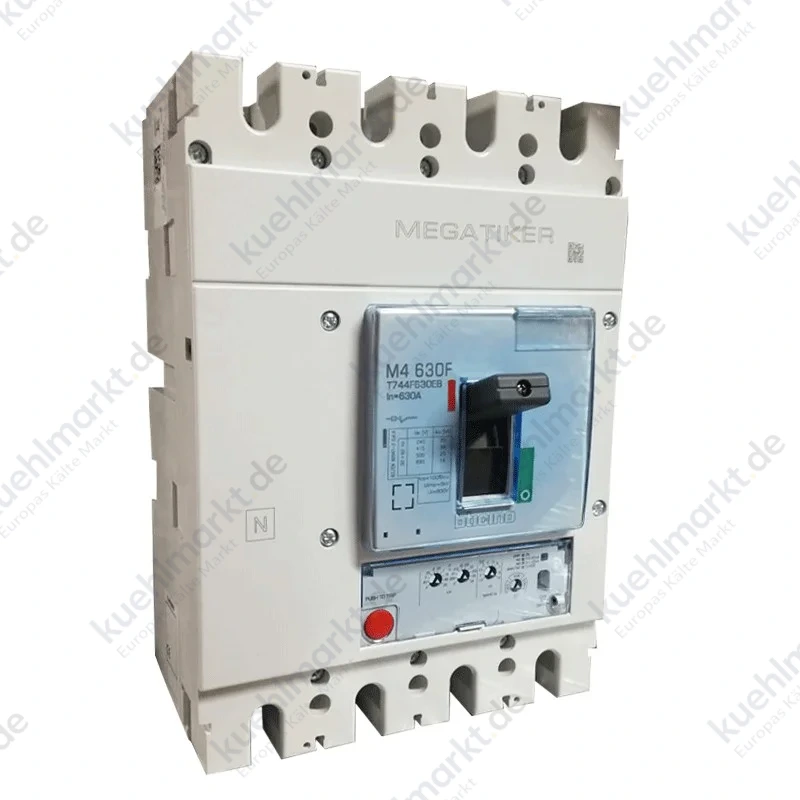 Bticino MEGATIKER elektronischer 630A Schutzschalter mit Panzergehäuse T744F630EB