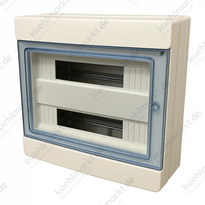Master Wandverteiler mit Tür 36 IP65 Module M04936-T