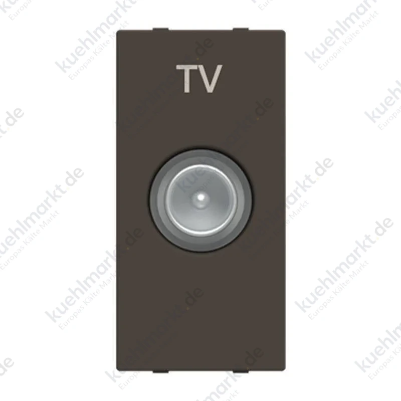 Abb Zenit TV-Steckdose N2150.8 AN Typ M Anthrazit Z1134AN