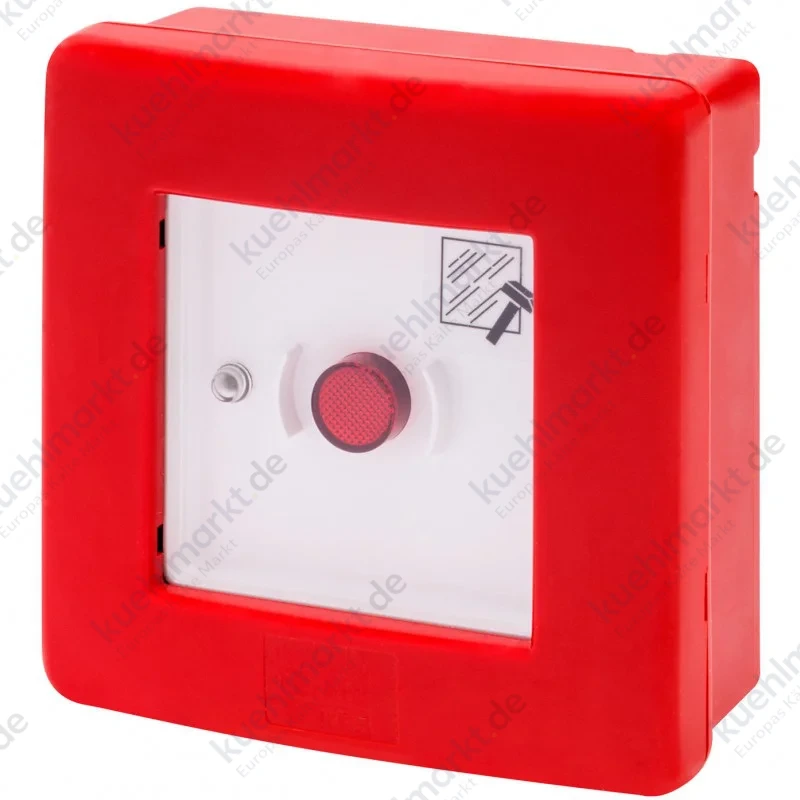 Gewiss wasserdichte Notzentrale IP55 mit beleuchtetem Taster GW42201