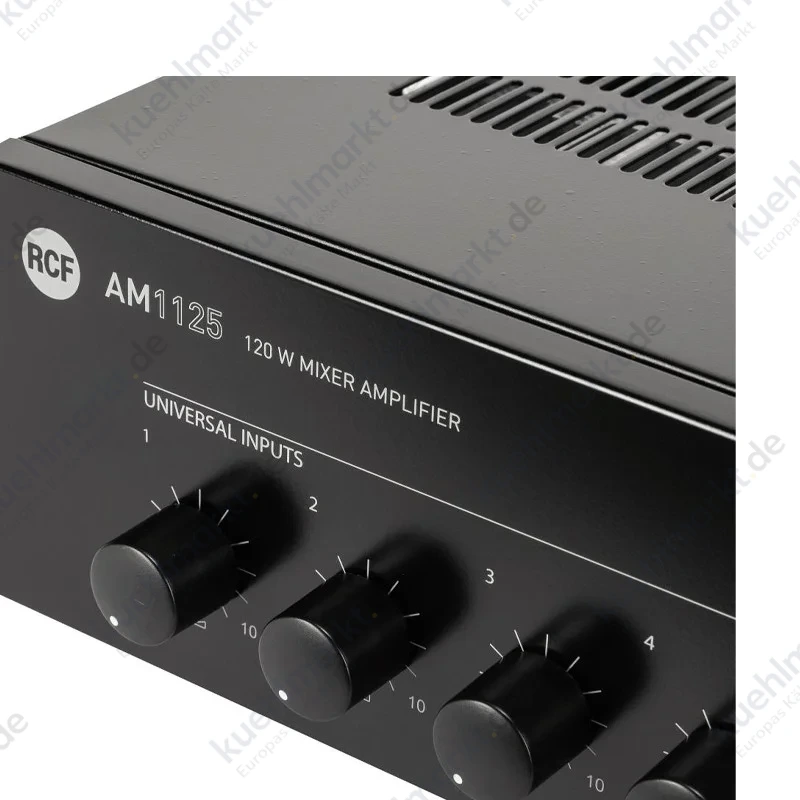 RCF MIXER 120W Tonverstärker mit 4 Eingängen 12135082 AM1125