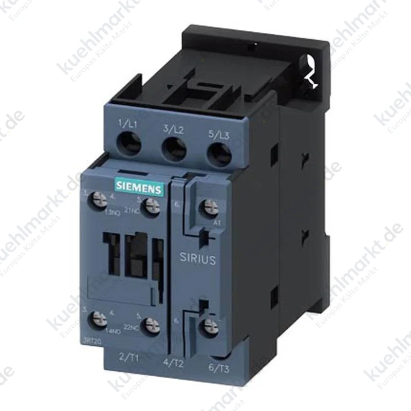Siemens Sirius Schütz 3P 9A 1 NO + 1 NC 24V AC 3RT20231AB00