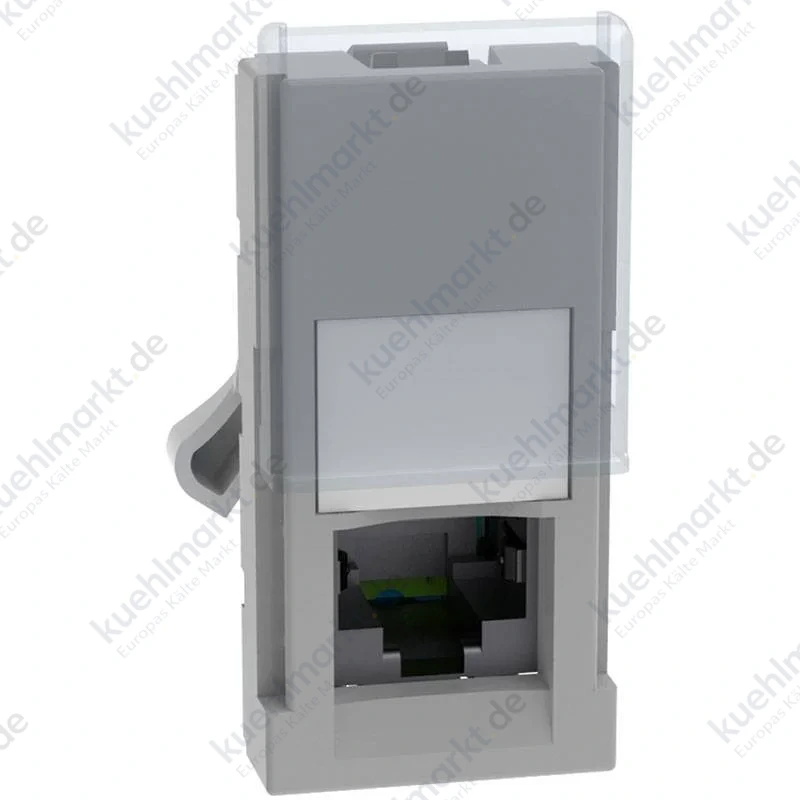 Bticino MatixGO UTP CAT6 RJ45-Datensteckverbinder 1 Modul grau JG4279C6