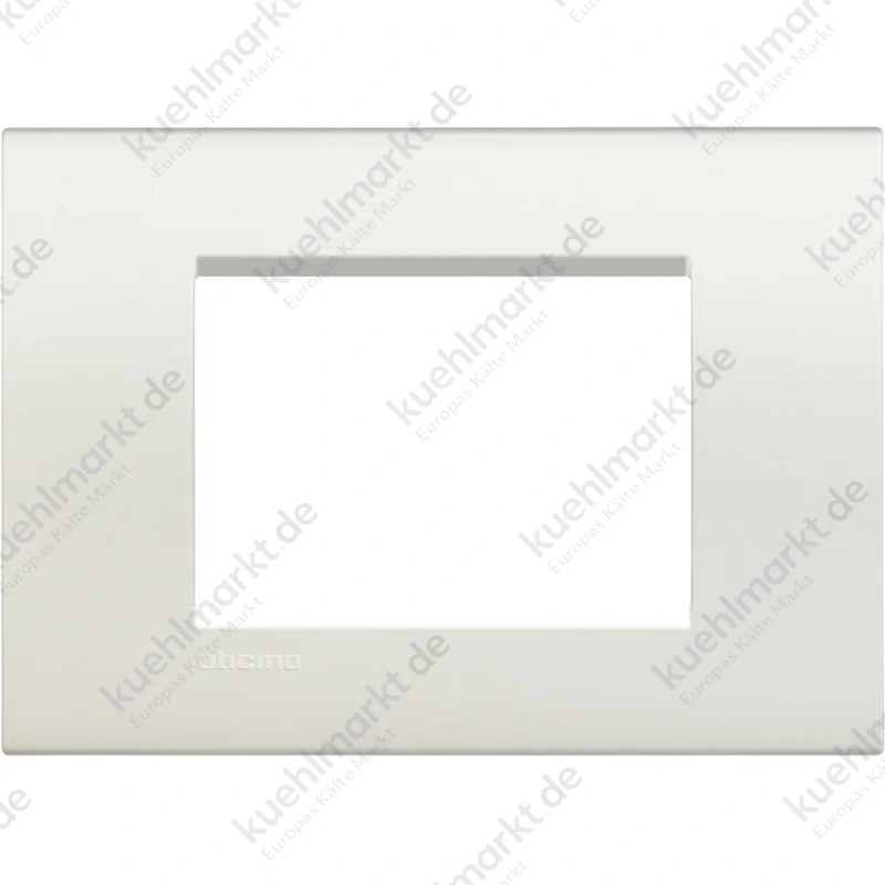 Bticino Livinglight Abdeckrahmen 3 Module weiß LNA4803BI