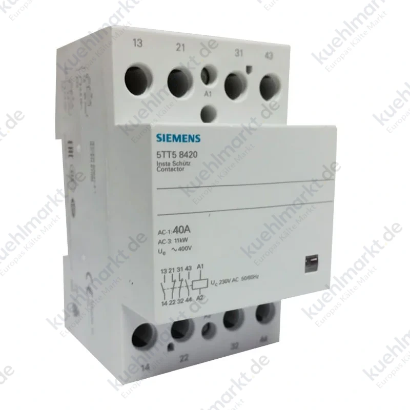 Siemens INSTA-Schütz 40A 230VCA 2NA+2NC 5TT58420
